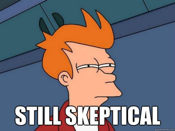 Skeptical Meme Image