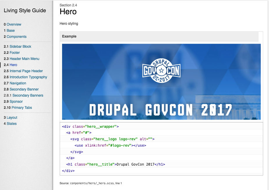 Styleguide
